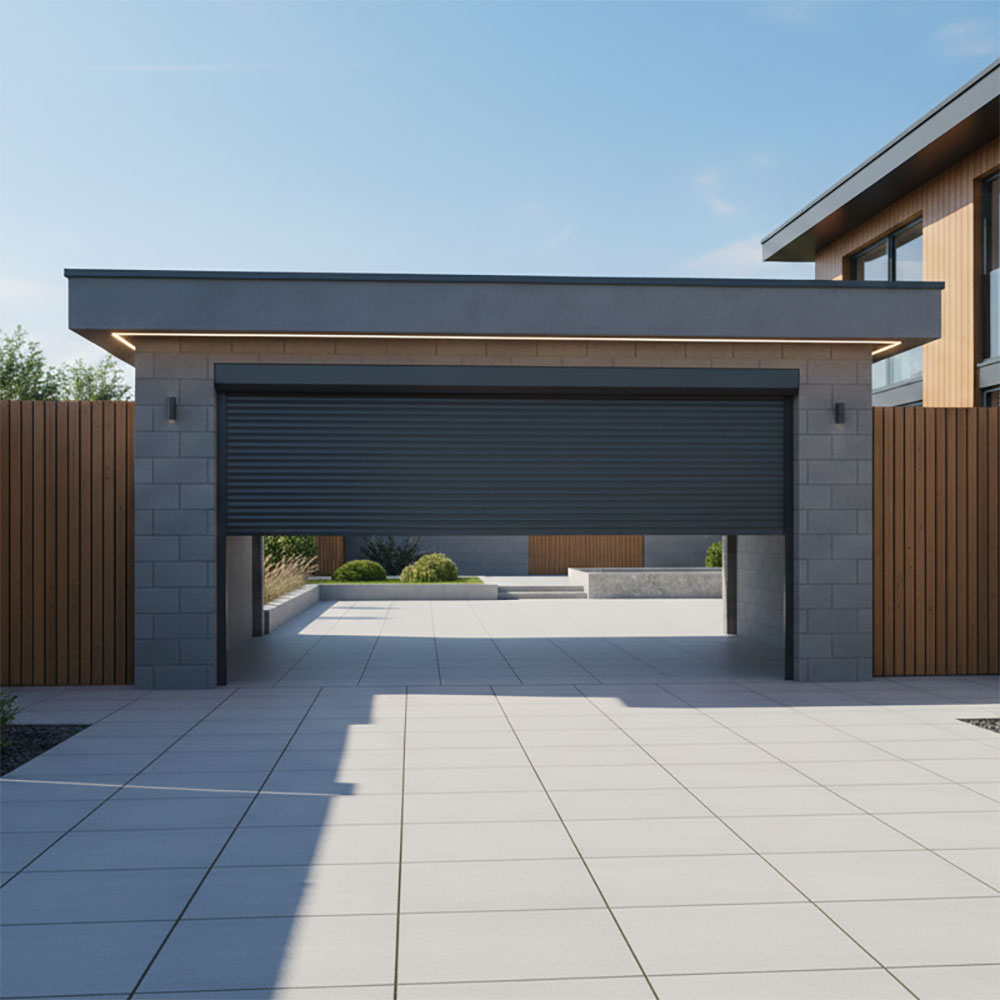 Роллеты-въезд-во-двор Rulouri pentru intrarea în curte - imagine 1